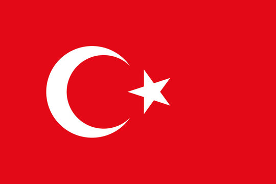 The national flag of Turkey, Turkish flag (Turkish: T&uuml;rk bayrağı), Flag of T&uuml;rkiye