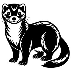 Obraz premium vector illustration of a cat