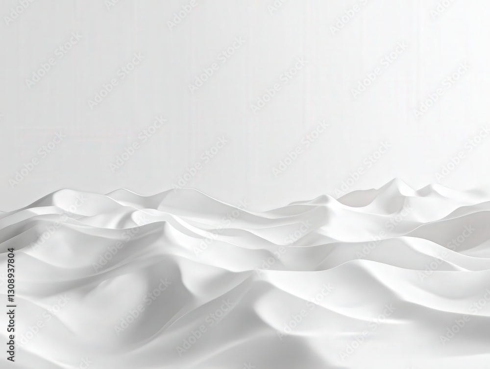 Poster a detailed close up view of a white hexagon pattern on a white surface