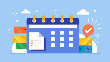 Never miss a payment with helpful reminders and alerts for upcoming bill due dates.. Vector illustration