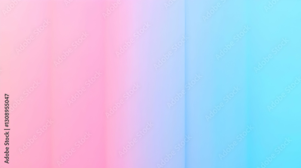 Poster soft gradient background with pink and blue tones for design projects