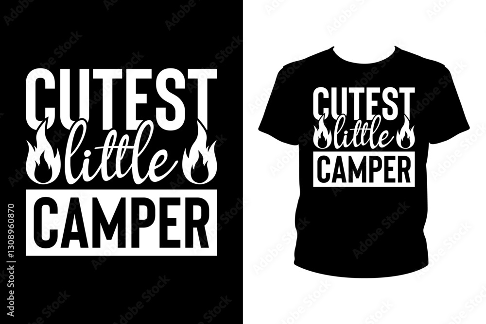Fototapete cutest little camper - art files for cricut and silhouette. you can edit them with adobe illustrator