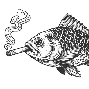 cigarette fish Smoking Fish