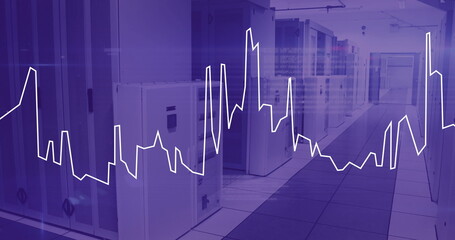 Data analytics image over servers in data center