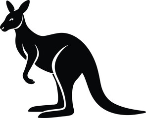 kangaroo vector illustration