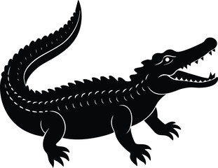 crocodile vector illustration