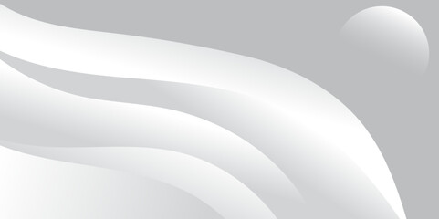 White abstract background featuring smooth curves and gradients.