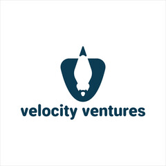 velocity ventures spaceship logo