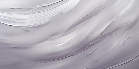 Abstract grey wave texture with smooth brush strokes for artistic backgrounds.