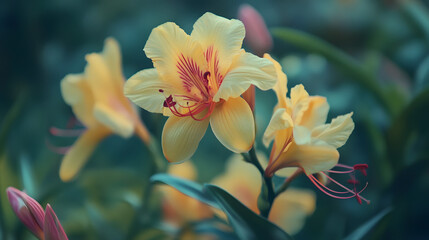 Fototapeta premium yellow tulip flower