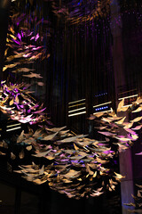 Modern decor in a futuristic style.
Room decor.
Indoor installation