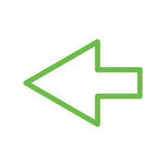 green arrow icon