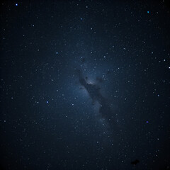 Fototapeta premium A starry sky with many stars scattered across the background