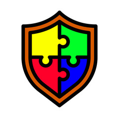 Obraz premium Lock and Security