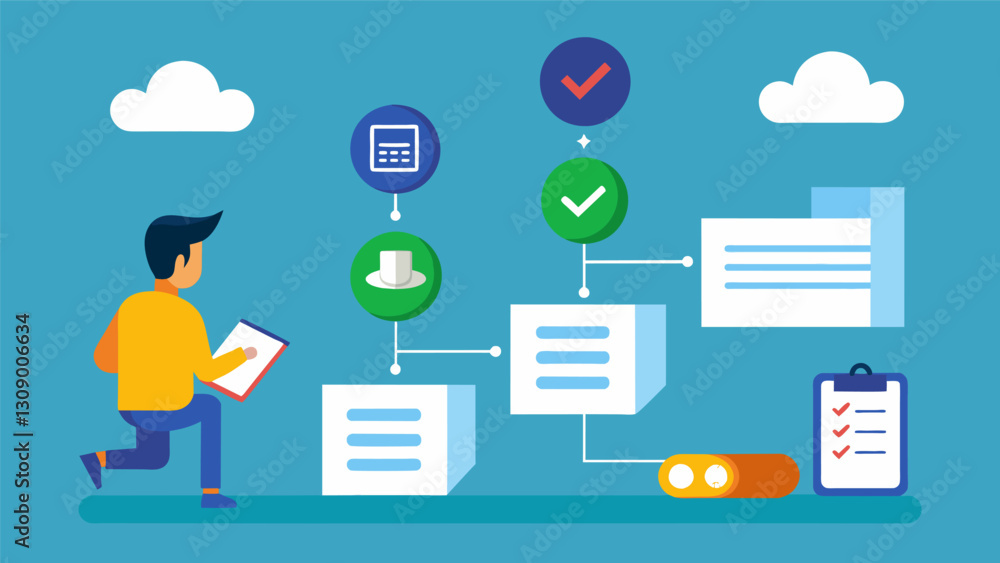 Poster stepbystep visual guide on how to check the status of a financial aid application and follow up with