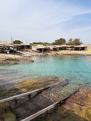 Embarcadero en Formentera