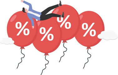 Interest rate hike due to global inflation percentage rising up, FED or central bank monetary policy,

