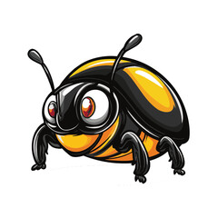 Luminous Crawler: The Radiant-Bottomed Beetle