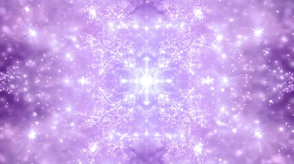 A Lavander dreamy background with bokeh lights and sparkling elegance