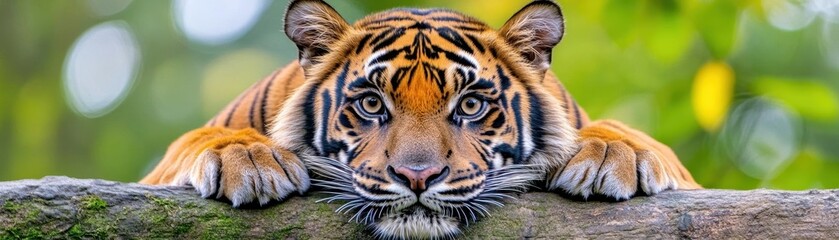 Naklejka premium Sumatran Tiger