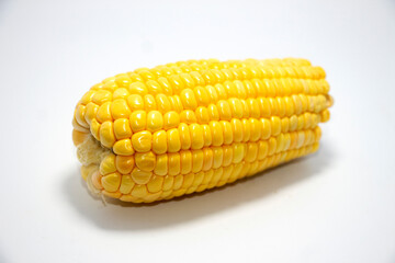 corn on a white background
