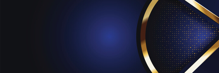 Obraz premium Abstract gold navy design; elegant background
