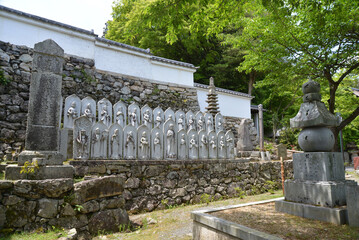 西教寺　明智一族の墓　滋賀県大津市坂本