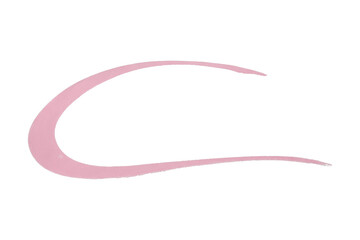 Brush. Hand drawn watercolor brush strokes on transparent background.