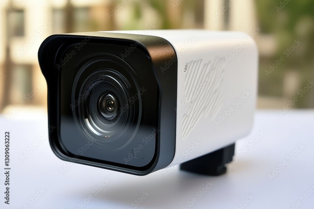 Poster advanced video camera with motion detection for enhanced security monitoring