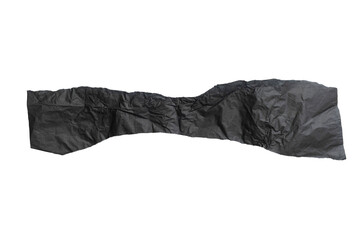 Wrinkled or crumpled black paper texture used as a background texture in a design.