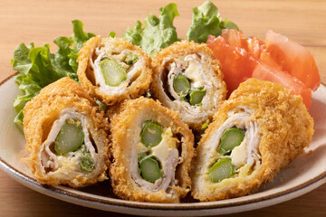 豚アスパラチーズカツ