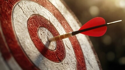 Bullseye, Achieving Success and Goals, Target Hit