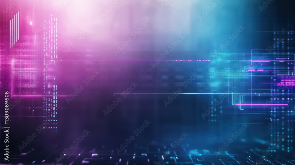 Poster vibrant abstract background of dark blue and pink hues with dynamic lines creating a sense of depth 