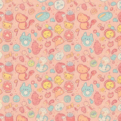 children's background from toys