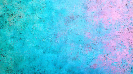 Fototapeta premium Abstract Gradient Background with Turquoise Blue and Pale Pink Glitter Texture