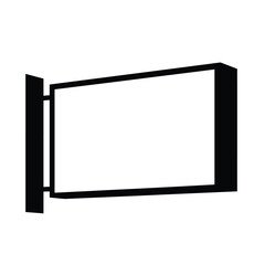 Obraz premium blank tv screen