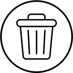 Vector Design Trash Icon Style