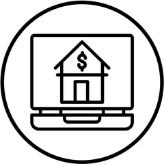 Vector Design Online Banking Icon Style