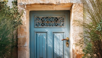 Fototapeta premium Charming Door with Rustic Vibes 
