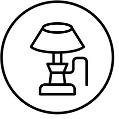 Vector Design Electric Lamp Icon Style