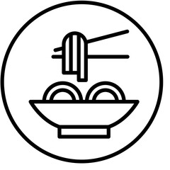 Vector Design Pasta Icon Style