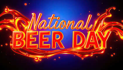 Celebrate National Beer Day with splash! Raise glass to favorite brew on special occasion
