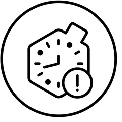 Obraz premium Vector Design Deadline Icon Style