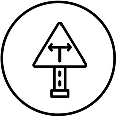 Vector Design Junction Icon Style