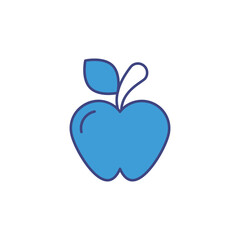 Apple  icon vector stock illustration