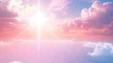 Generic Modern Urban Scene Pastel Star Radiant Tasty