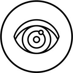 Eye Vector Design Icon Style