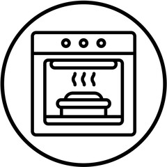 Vector Design Oven Icon Style