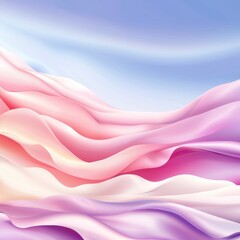Abstract Pastel Wave Background.