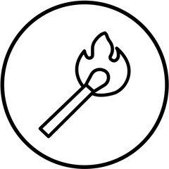 Vector Design Matches Icon Style